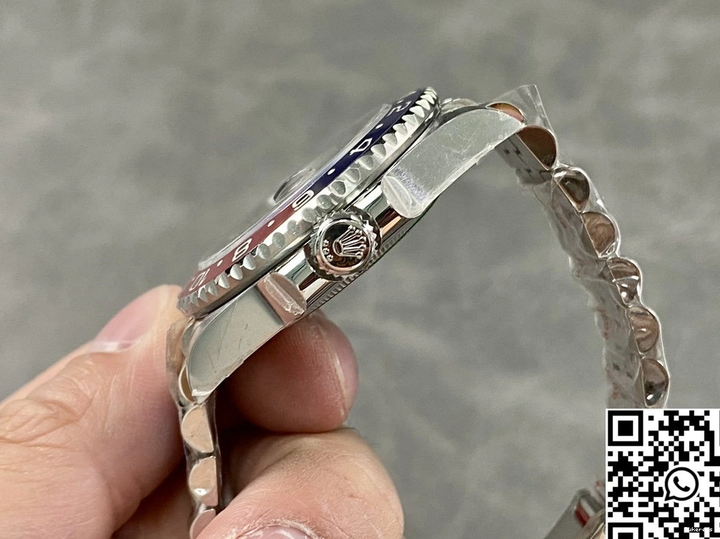 Rolex Master II GMT Factory Dial Clean Black V3 M126710BLRO-0001 0514